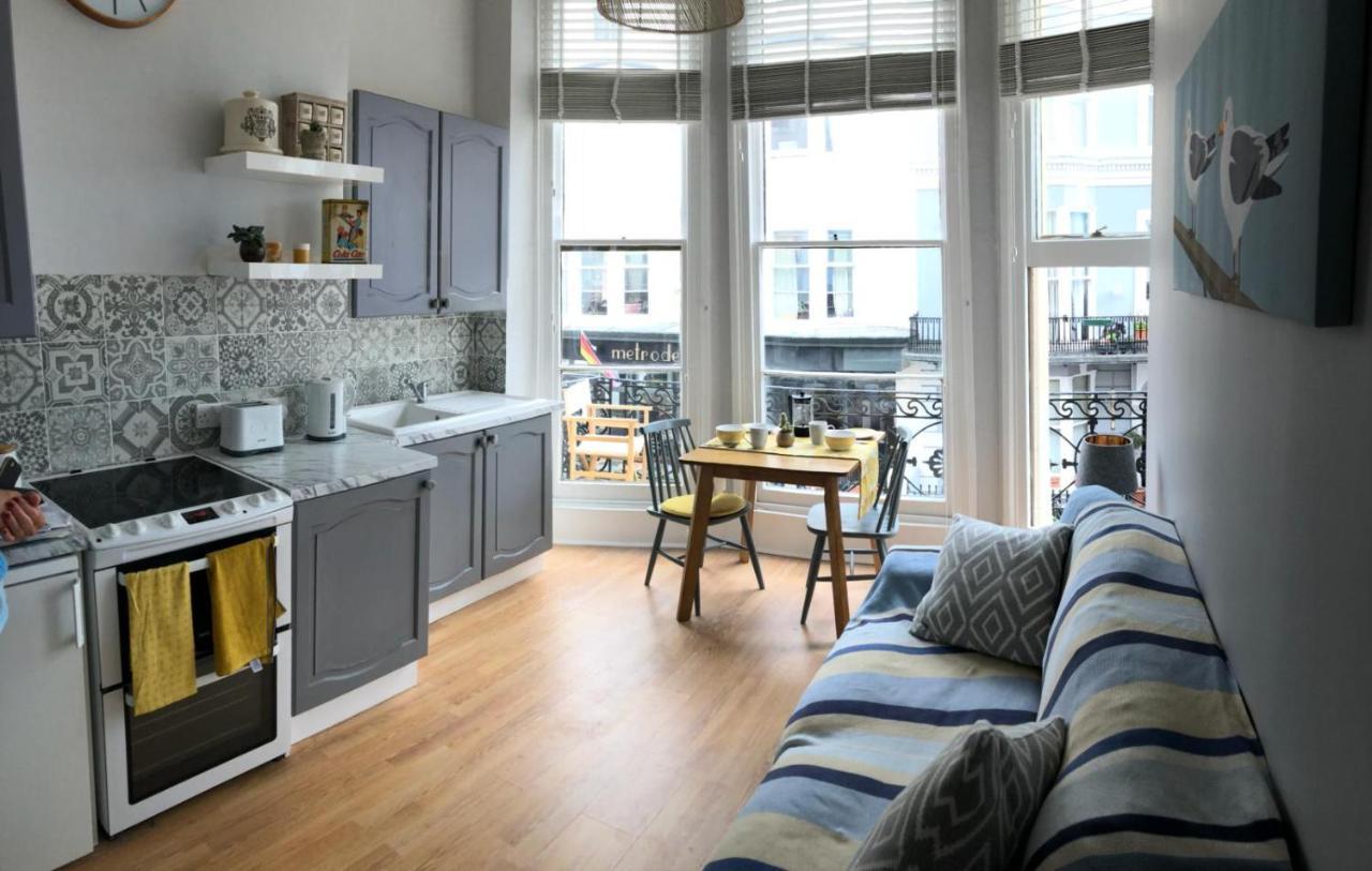 Striking Seaside One Bed Balcony Flat In Brighton Apartamento Exterior foto